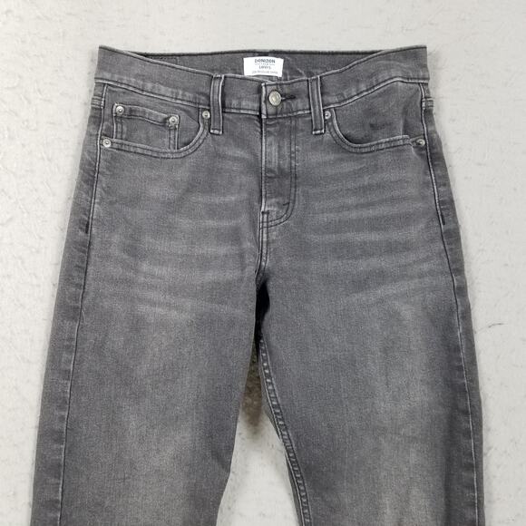 Denizen from Levi's Jeans Mens 30x32 Gray 208 Regular Taper Tapered Leg Denim - Picture 2 of 13